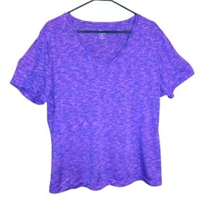 Cascade Sport  Proformance Women's Purple Short Sleeve Teeshirt Size XXL